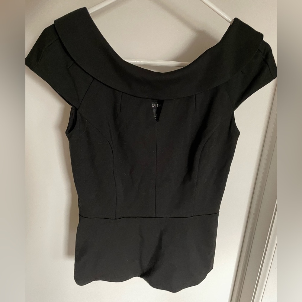 Black Blouse Top